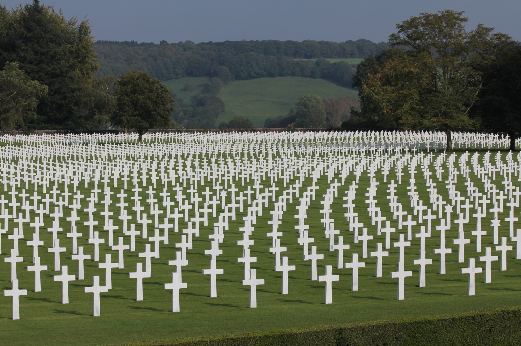 Graves of American Soldiers, WW II, Belgium